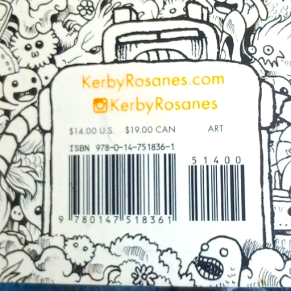 Animorphia Adult Coloring book - Picture 8 of 8